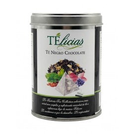 "Telicias" Piramides 25 ud. Negro con canela "Sueños del Sena"