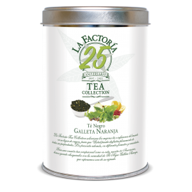 Tea Collection 150 grs 25 Aniversario Te Negro Galleta Naranja