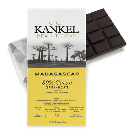 Chocolate Kankel 80 % Cacao de Origen Magadascar