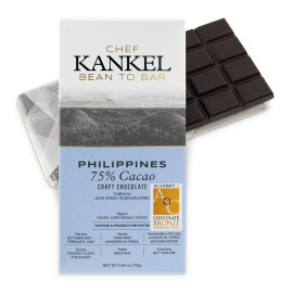 Chocolate Kankel 75% Cacao de Origen Filipinas